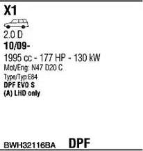 Walker BWH32116BA - Pakoputkisto inparts.fi