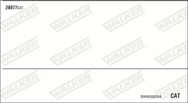 Walker BWK058344 - Pakoputkisto inparts.fi