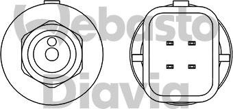 Webasto 82D0436020MA - Painekytkin, ilmastointilaite inparts.fi