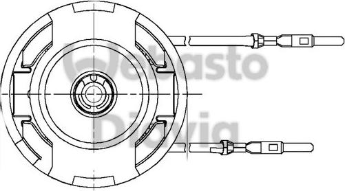 Webasto 82D0546044MA - Sisätilapuhallin inparts.fi