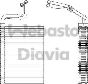 Webasto 82D0525197A - Höyrystin, ilmastointilaite inparts.fi