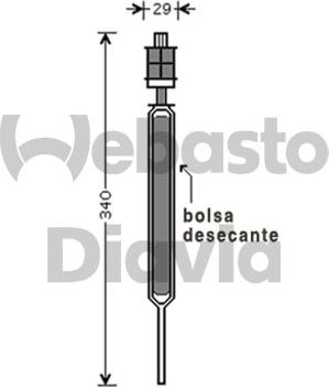 Webasto 82D0175667MA - Kuivain, ilmastointilaite inparts.fi