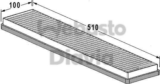 Webasto 82D0325011A - Suodatin, sisäilma inparts.fi