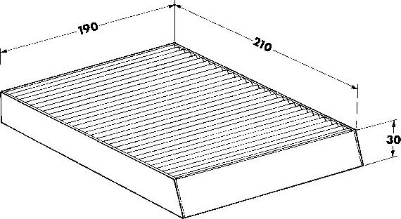 Webasto 82D0325084A - Suodatin, sisäilma inparts.fi