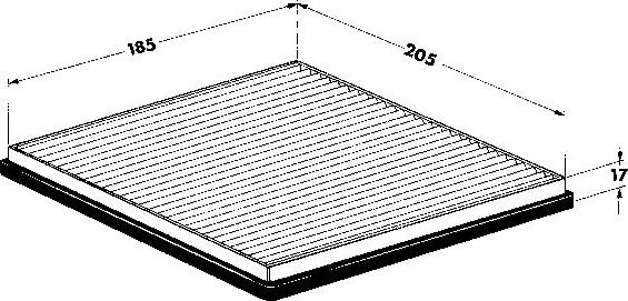 Webasto 82D0325082A - Suodatin, sisäilma inparts.fi