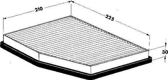 Webasto 82D0325079A - Suodatin, sisäilma inparts.fi