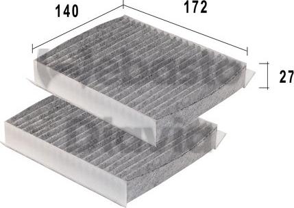 Webasto 82D0325110CA - Suodatin, sisäilma inparts.fi