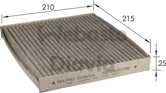 Webasto 82D0325176CA - Suodatin, sisäilma inparts.fi