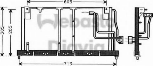 Webasto 82D0225354A - Lauhdutin, ilmastointilaite inparts.fi