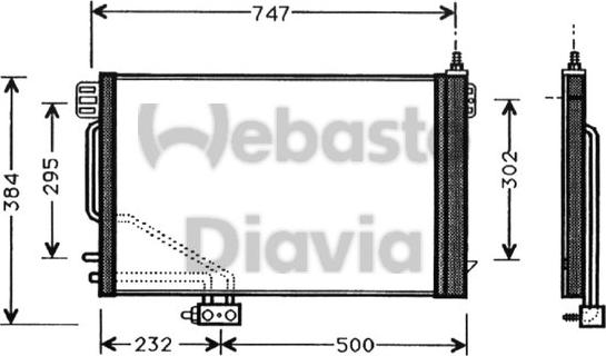 Webasto 82D0225329A - Lauhdutin, ilmastointilaite inparts.fi