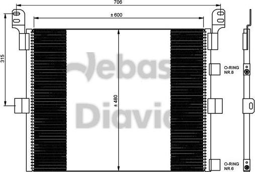 Webasto 82D0226247MA - Lauhdutin, ilmastointilaite inparts.fi