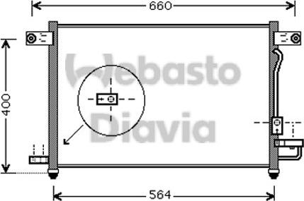 Webasto 82D0226201MA - Lauhdutin, ilmastointilaite inparts.fi