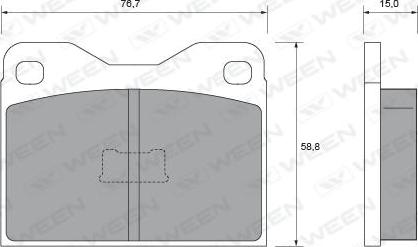 ACDelco 171-1086 - Jarrupala, levyjarru inparts.fi