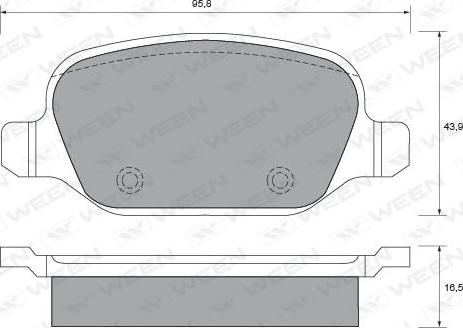 Kawe 81551 - Jarrupala, levyjarru inparts.fi