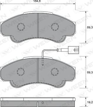 Pagid 8DB 355 010-401 - Jarrupala, levyjarru inparts.fi