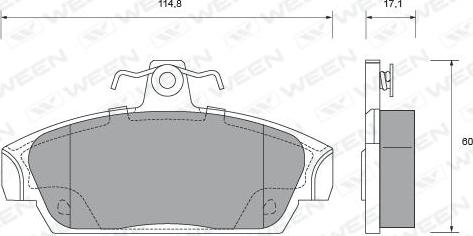 Ween 151-1469 - Jarrupala, levyjarru inparts.fi