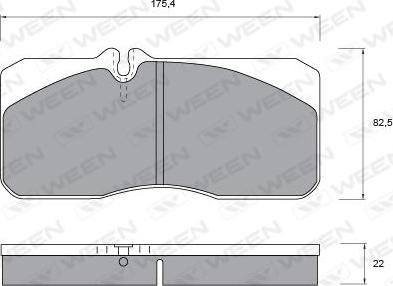 ACDelco AC0581157D - Jarrupala, levyjarru inparts.fi