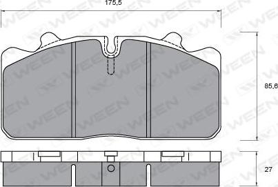 Meritor 1436901 MRI - Jarrupala, levyjarru inparts.fi