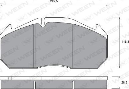 Ween 151-1052 - Jarrupala, levyjarru inparts.fi