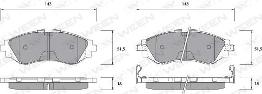 Ween 151-1194 - Jarrupala, levyjarru inparts.fi