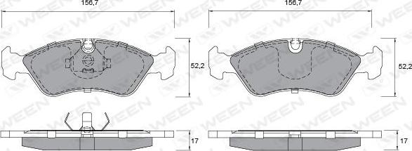 Ween 151-1181 - Jarrupala, levyjarru inparts.fi