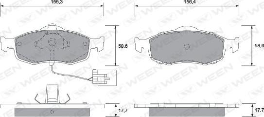 Ween 151-1291 - Jarrupala, levyjarru inparts.fi