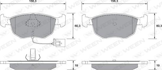 Ween 151-1292 - Jarrupala, levyjarru inparts.fi