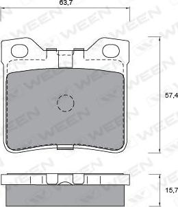 Valeo 9010089 - Jarrupala, levyjarru inparts.fi