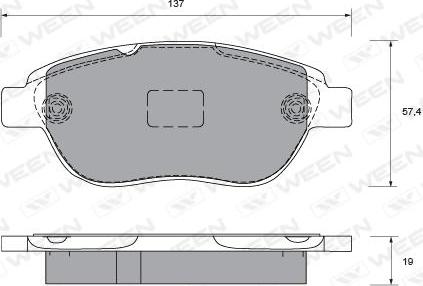 Kawe 81741 - Jarrupala, levyjarru inparts.fi