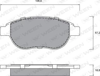 Ween 151-1277 - Jarrupala, levyjarru inparts.fi