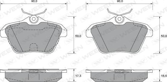 Kawe 81318 - Jarrupala, levyjarru inparts.fi