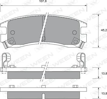 Kawe 85060 - Jarrupala, levyjarru inparts.fi