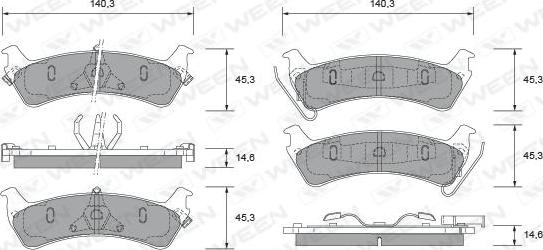 Ween 151-2487 - Jarrupala, levyjarru inparts.fi