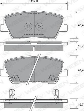 Ween 151-2598 - Jarrupala, levyjarru inparts.fi