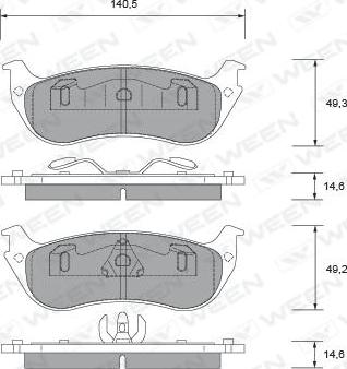 Japanparts 5505502 - Jarrupala, levyjarru inparts.fi