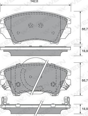 Ween 151-2692 - Jarrupala, levyjarru inparts.fi