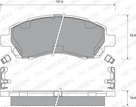 Budweg Caliper 523205 - Jarrupala, levyjarru inparts.fi