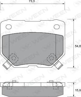 Textar 23381 155  0 5 T4067 - Jarrupala, levyjarru inparts.fi