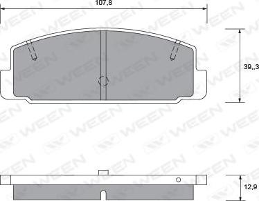 Ween 151-2281 - Jarrupala, levyjarru inparts.fi