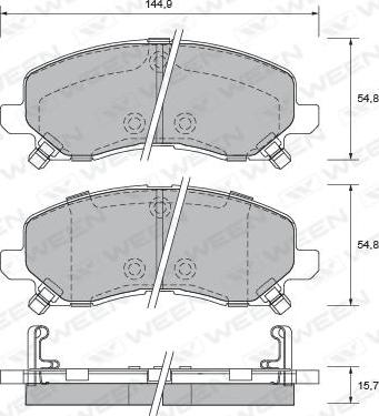 Magneti Marelli 363916060770 - Jarrupala, levyjarru inparts.fi