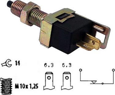 WE PARTS 411630004 - Jarruvalokatkaisin inparts.fi