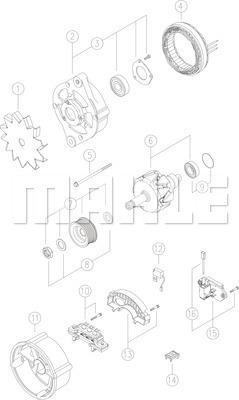 Wilmink Group WG1910340 - Laturi inparts.fi