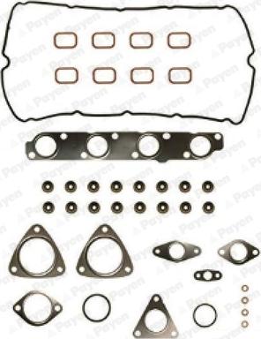 Wilmink Group WG1090999 - Tiivistesarja, sylinterikansi inparts.fi