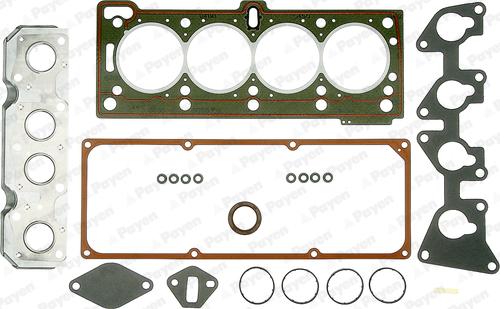 Wilmink Group WG1090500 - Tiivistesarja, sylinterikansi inparts.fi