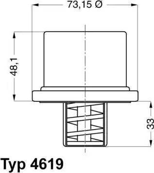 Wilmink Group WG1091558 - Termostaatti, jäähdytysneste inparts.fi