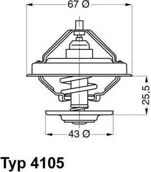 Wilmink Group WG1091654 - Termostaatti, jäähdytysneste inparts.fi