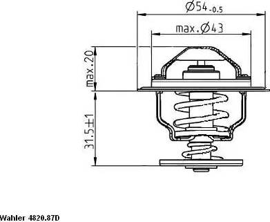 Wilmink Group WG1091767 - Termostaatti, jäähdytysneste inparts.fi