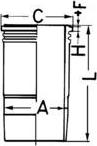 Wilmink Group WG1022757 - Korjaussarja mäntä / sylinteriputki inparts.fi