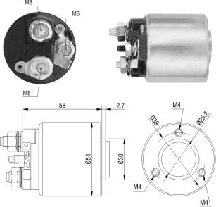 Wilmink Group WG1821408 - Magneettikytkin, käynnistin inparts.fi