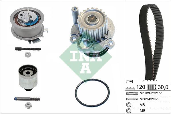 Wilmink Group WG1251434 - Vesipumppu + jakohihnasarja inparts.fi